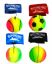rain color rubber ball,soccer ball,basketball,base ball,tennis